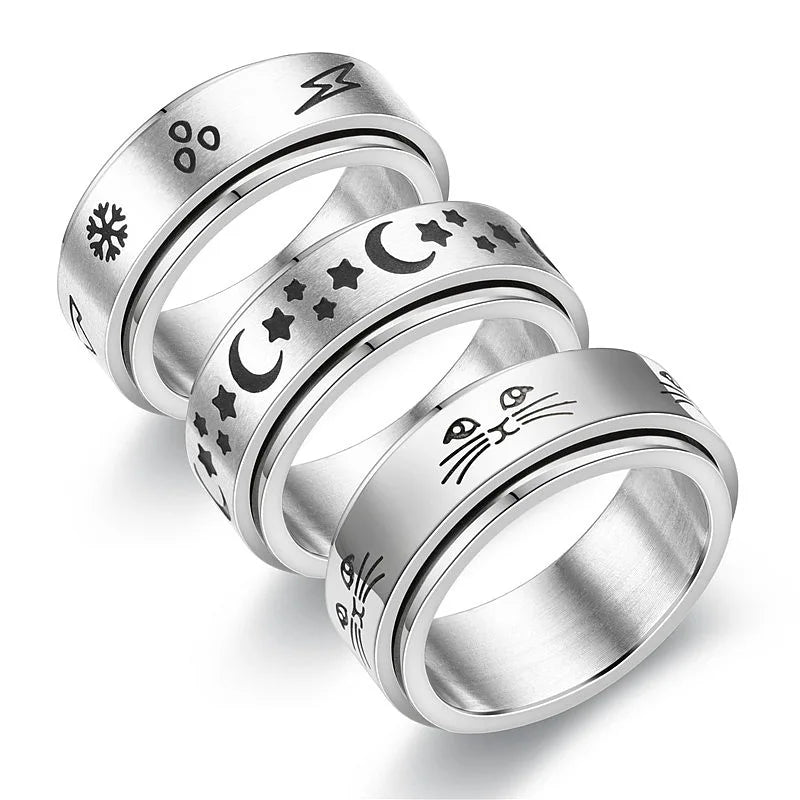 Spinner Illustration Ring - Weather